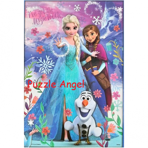 Frozen冰雪奇緣300塊砌圖, size：26×38cm