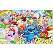 Stitch史迪奇(3)拼圖520塊,  size:38x53cm