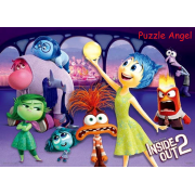 Inside out 2 腦筋急轉彎2(2) 拼圖520塊,  size:38x53cm