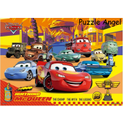 Cars汽車總動員(7)拼圖520塊,  size:38x53cm