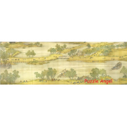 清院本 清明上河圖(4)1008 塊砌圖, size:34×100cm 清院本 清明上河圖(4)1008 塊砌圖, size:34×100cm