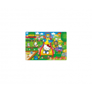 Hello Kitty 的 Koendai Suki（Hello Kitty）40塊 , 成品尺寸 26×37.5cm