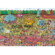 WHERE'S WALLY? 威利在哪裡假日遊樂園 （海底總動員）? 迷你1000片拼圖, 世界極小, size:26x38cm  