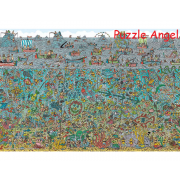 WHERE'S WALLY? 深海潛水員 （Finding WALL-E）迷你1000片拼圖, 世界極小, size:26x38cm