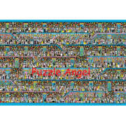 WHERE'S WALLY? 尋找威利, 迷你1000片拼圖, 世界極小, size:26x38cm