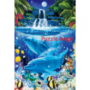 海豚神聖海洋（Maria）1000塊砌圖, Kaleido印刷, size:49x72cm