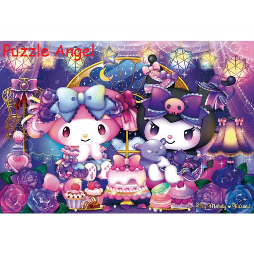 哥德式我的房間（Sanrio）1000塊砌圖, size:49x72cm