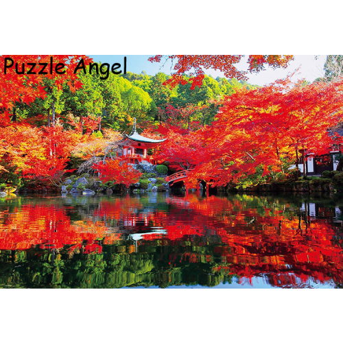 秋季醍醐寺1000 塊拼圖, size：49×72cm