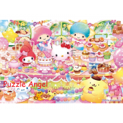 快樂甜點派對（Sanrio）1000塊砌圖, size:49x72cm
