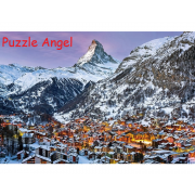 馬特洪峰Matterhorn Zermatt1000 塊砌圖 , size:49x72cm