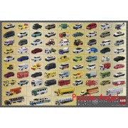 Tomica 收藏（Tomica）1000 塊砌圖 , size:49x72cm