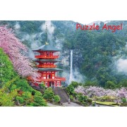 風景-那智瀑布1000 塊砌圖, size：49×72cm