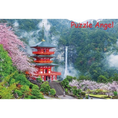 風景-那智瀑布1000 塊砌圖, size：49×72cm