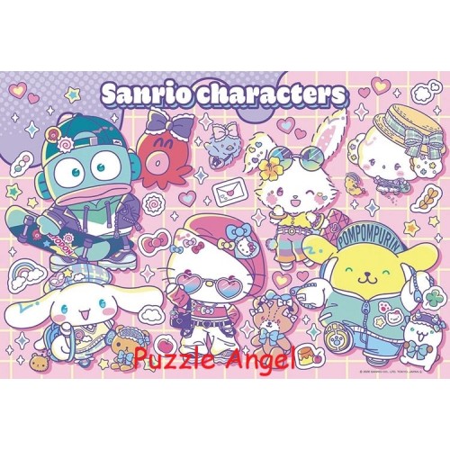 爆炸性高潮！ 時尚領袖（Sanrio）（兒童拼圖）150塊, 大片裝拼圖, size:26x38cm