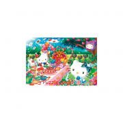 Hello Kitty的茶派對（Sanrio）1000塊砌圖, size:49x72cm