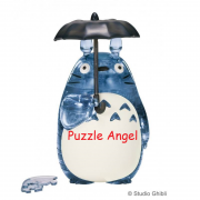 龍貓藍 （水晶拼圖） 42塊, size:9.5×17.5×4.8cm