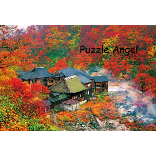 風景-秋季乳頭溫泉1000塊砌圖, size:49x72cm