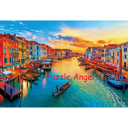 風景-Venice Sunset 1000塊砌圖, size:49x72cm