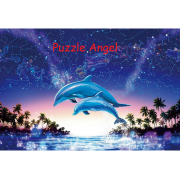 星海 ~黃道星座~（Maria）1000塊砌圖, Kaleido印刷, size:49x72cm