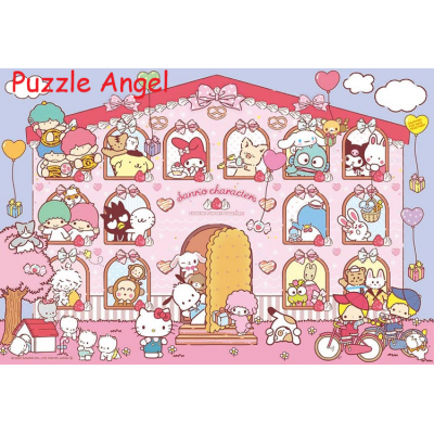 Sanrio 角色甜點屋（Sanrio）300塊砌圖, size：26×38cm