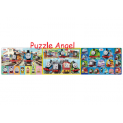 Thomas（3合1砌圖） 10+15+20塊, size:16.5×74cm（3件連接時）