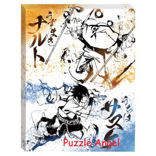 鳴人澄江 佐助（火影忍者）366塊膠質, 無框藝術砌圖, size:30.7X23.7x2.1cm