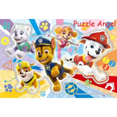 汪汪隊（PAW PATROL） 101塊砌圖, size:40x28x1.5cm