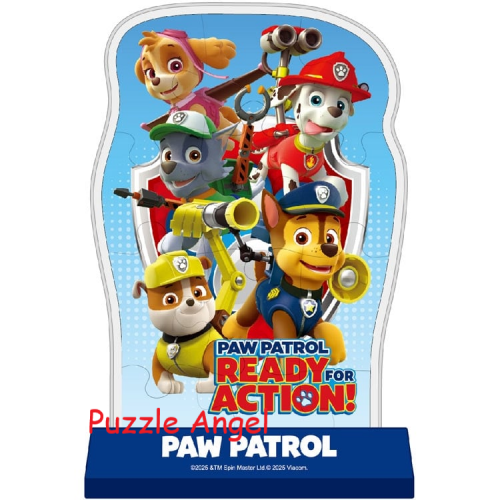 準備行動！（汪汪隊立大功） 12塊拼圖, 成品尺寸:高13.7×寬8.9cm