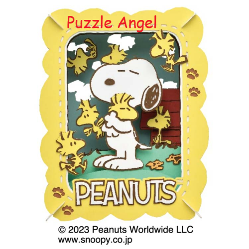 立體紙砌圖-Snoopy, size:高10×寬8×深4.2cm