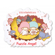 立體紙砌圖-小雙子星（三麗鷗角色）, size:高8×寬10×深4.2cm