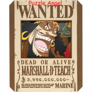 立體紙砌圖-One Piece Marshall D., size:W8xH100xD4.2cm  立體紙砌圖-One Piece Marshall D., size:W8xH100xD4.2cm