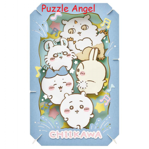 立體紙砌圖-Chiikawa , size:高16×寬10×深4.2cm