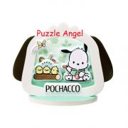 Pochacco（Sanrio)《袋袋紙劇場》砌圖 , size:W10.5xH8.2xD7.5cm