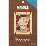 立體紙砌圖-哆啦A夢木製品 , size:高8×寬6.4×深4.2cm