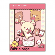 立體紙砌圖-紙影藝術迷你 Korilakkuma 草莓一日, size:高12.8×寬9.6×深2cm