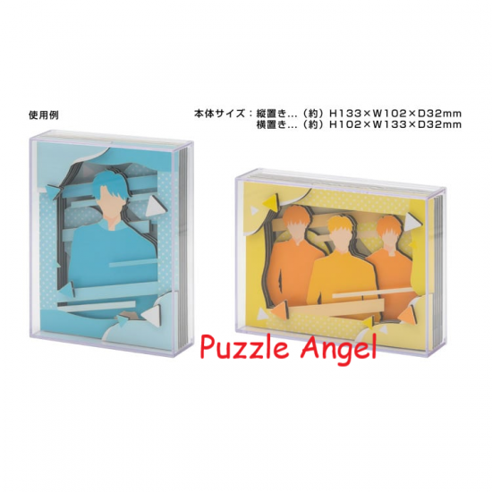 立體紙劇場專用透明展示箱,  size:10.2x13.3x3.2cm  + HKD $55.00 