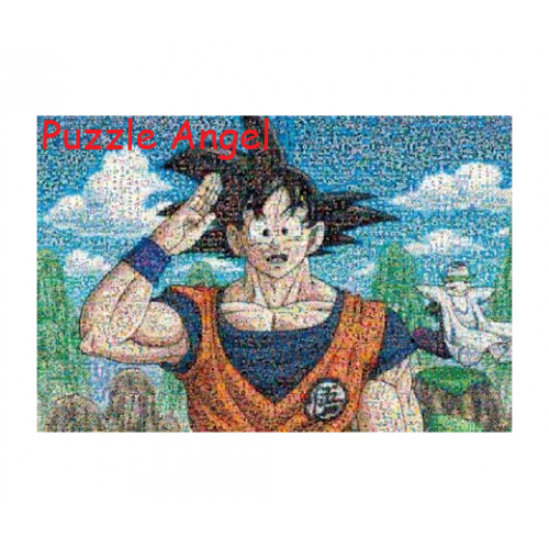 七龍珠Z馬賽克藝術（七龍珠)1000塊,  size:50x75cm