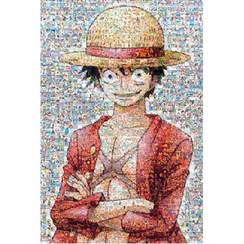 海賊王草帽店 1 週年紀念（One Piece）1000塊砌圖, size：50x75cm