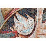 海賊王馬賽克藝術【魯夫】（航海王）1000塊砌圖, size：50x75cm