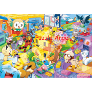 一起努力吧！ 皮卡丘方塊（寶可夢）1000塊砌圖, size:51x73.5cm