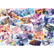 世界計畫繽紛舞台！特邀初音未來（初音未來）1000塊拼圖, size:51x73.5cm