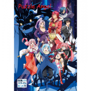 暴風雨（那次我轉生變成史萊姆這檔事）1000塊, size:51x73.5cm