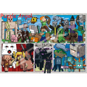 朋友還是敵人？ （MINECRAFT）1000 塊拼圖, size:51x73.5cm