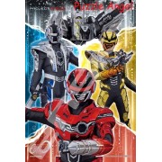 太空警長（超級太空警長 Gavan Infinity）（兒童拼圖）108塊, 大片裝拼圖, size:26x38cm