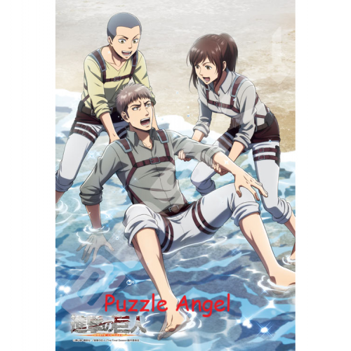 Feel of the Sea （進擊的巨人） 300塊拼圖,  size:26x38cm