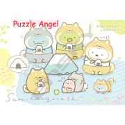 Koinu 和 Inu Gokko （Onigiri Time and Rest） （Sumikko Gurashi）300 塊拼圖,  size:26x38cm