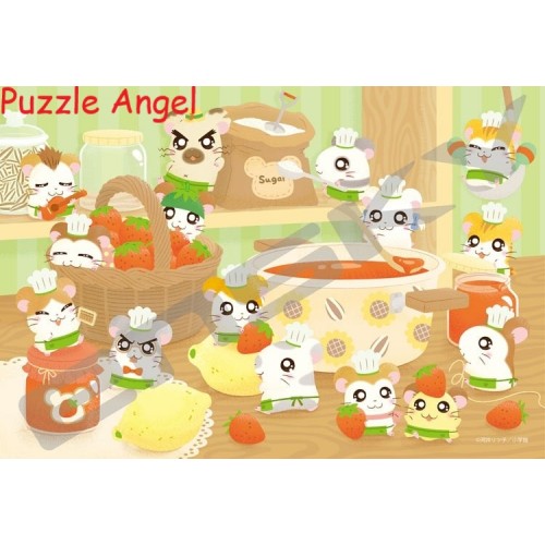 一起做jam（托托子 hamtaro）300塊砌圖, size：26×38cm