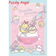 天使蝦偶像粉紅 （Sumikko Gurashi） 300 塊拼圖,  size:26x38cm