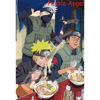 一記《一落》（火影忍者） 300 塊砌圖, 環保植物膠質地, size:26x38cm