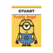 小黃人斯圖爾特 拼圖 108 塊, size:18.2x25.7cm